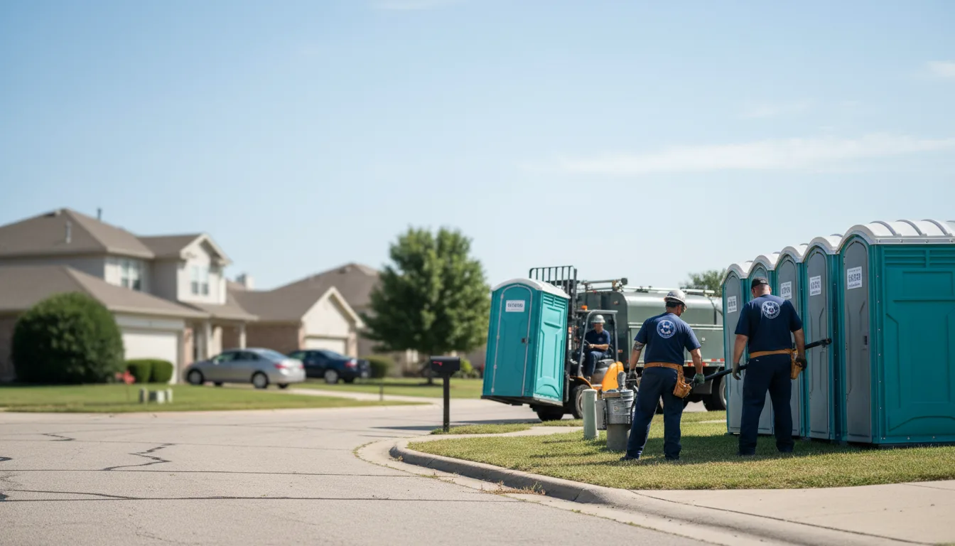 Porta Potty Rental in Saint Mary, MO near me